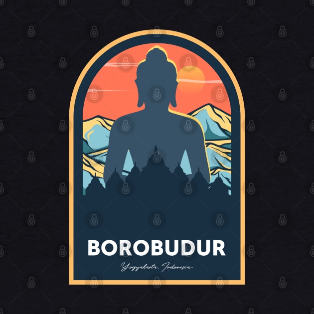 Borobudur Mahayana Buddhist Temple Java Indonesia Meditation by Celestial Crafts